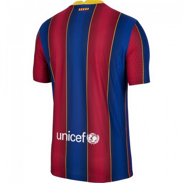 Camiseta Barcelona 1ª Kit 2020 2021 Azul Rojo